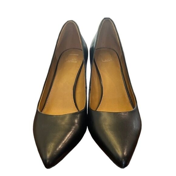 14th and Union Maty Black Heels Sleek and Simple Size 8.5 - Picture 3 of 10